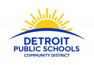 底特律公立学校的logo